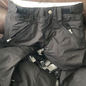 Young ladies snow pants.